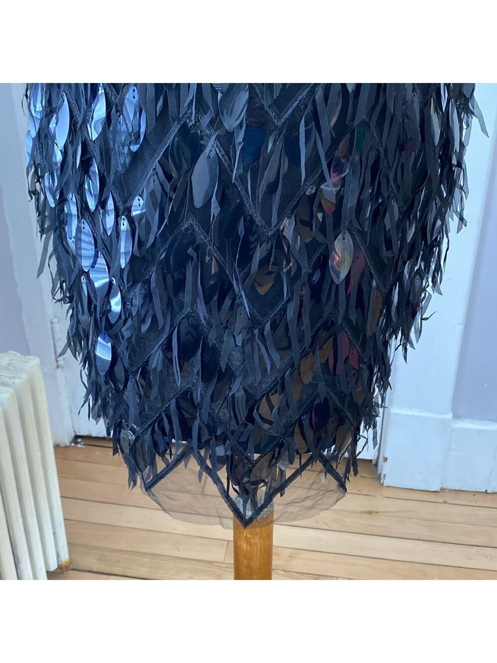 NWT Fashion Nova Feathery Twirl Mini Dress, Size M - Picture 8 of 17